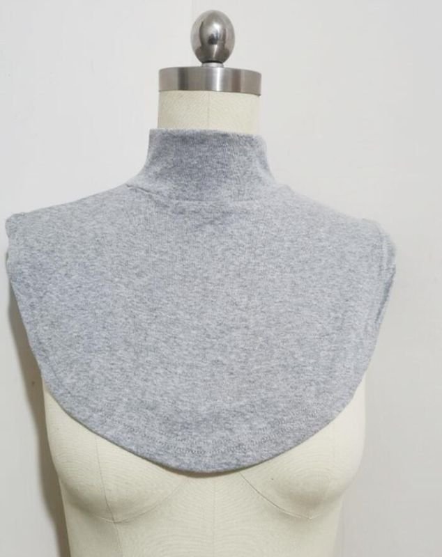 Women Fashion High Collar Knitted Fake Collar