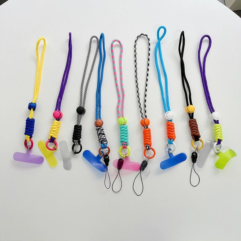 Simple Multicolor Anti-Lost Mobile Phone Lanyard